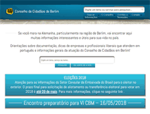 Tablet Screenshot of conselhocidadaos-berlim.de